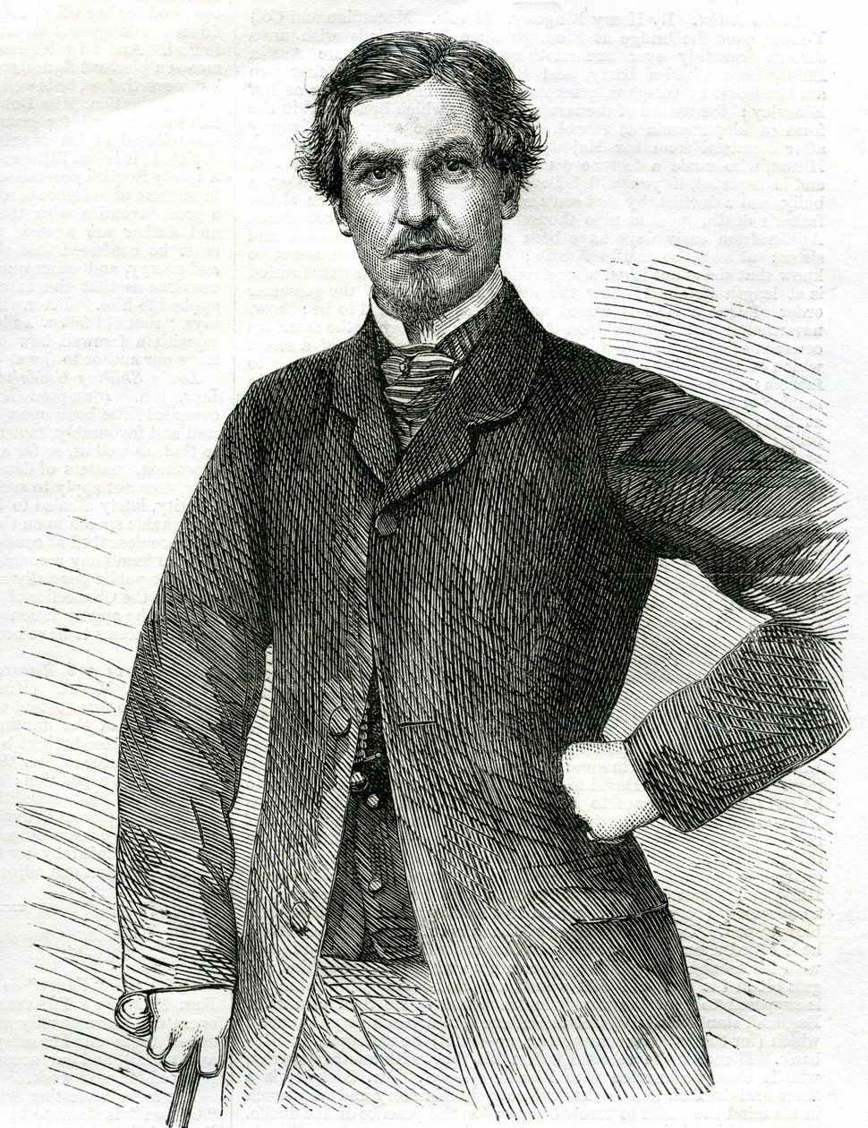 Kapitán Grant, publikováno v "The Illustrated London News", 1863. od English School