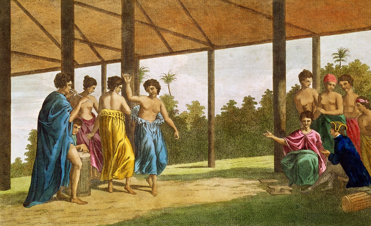 Kapitán Wallis, při svém příjezdu do O
