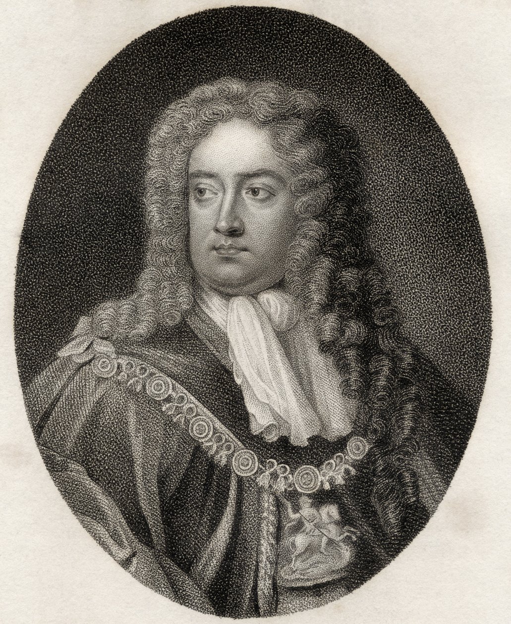 Charles Sackville, ilustrace z „Katalogu královských a vznešených autorů, svazek IV“, vydaného v roce 1806 od English School