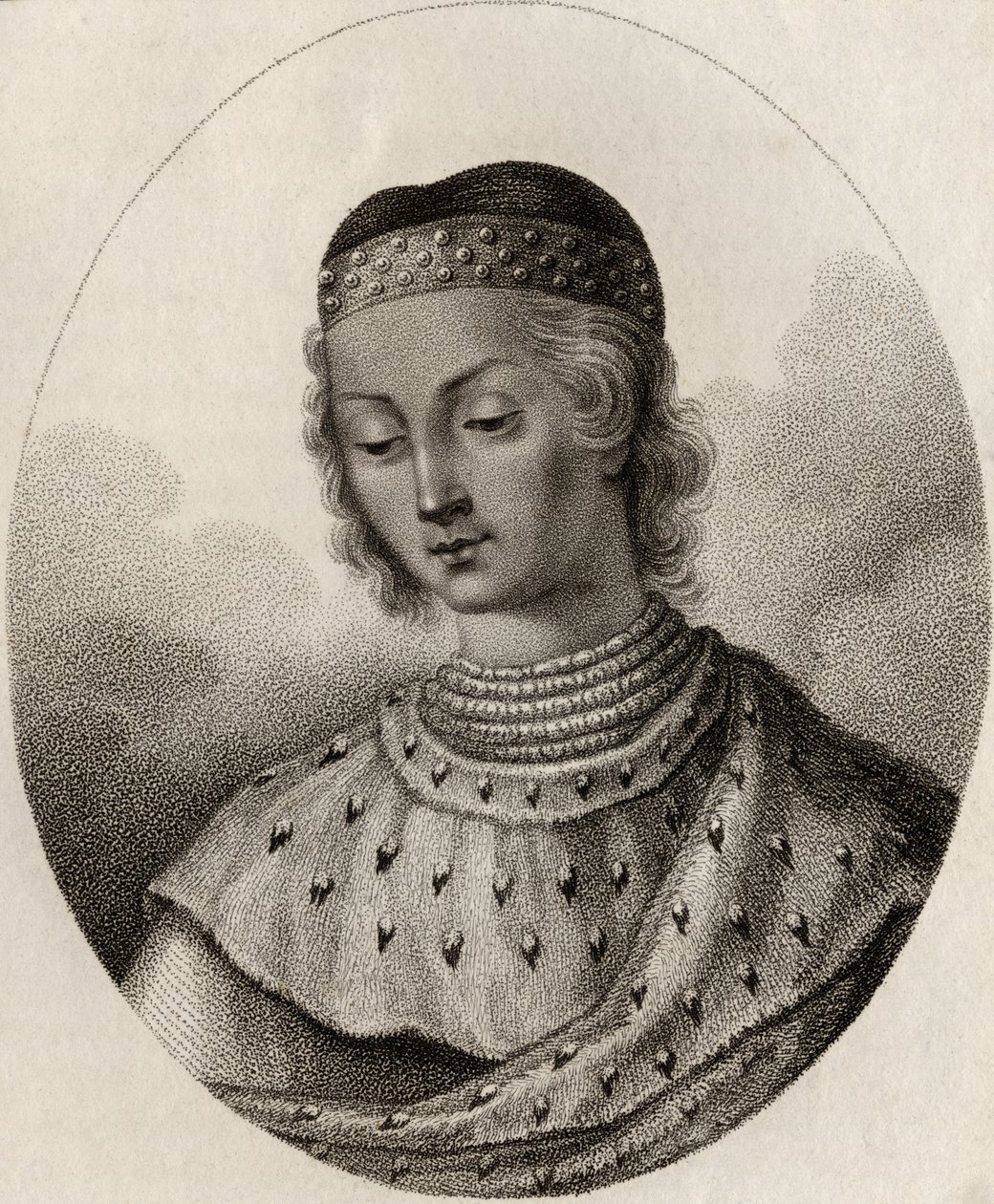 Karel z Valois, vévoda z Orleans, vyrytý Gerimií, z „Katalogu královských a vznešených autorů“, vydaného v roce 1806 od English School