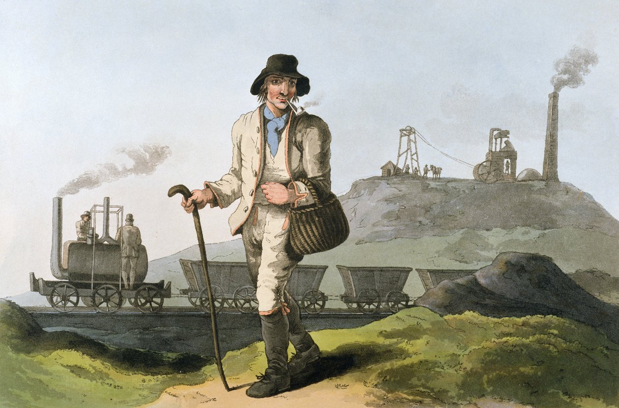 Kostýmy Yorkshire, 1813 od English School