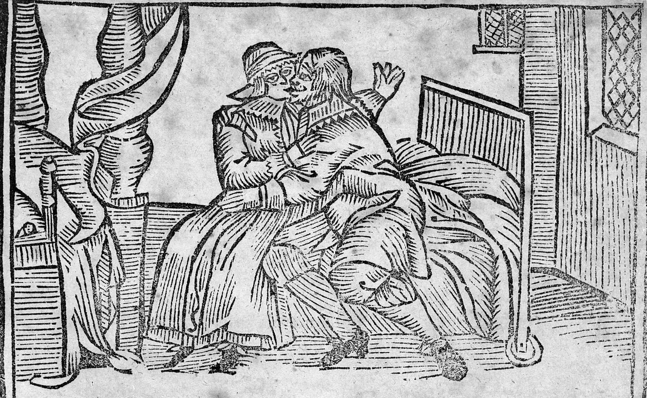 Couple Kissing, ilustrace z 