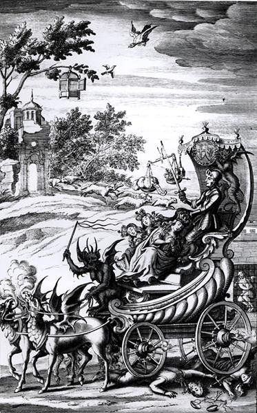 Cromwells Chariot, předloha k dílu o občanské válce od English School