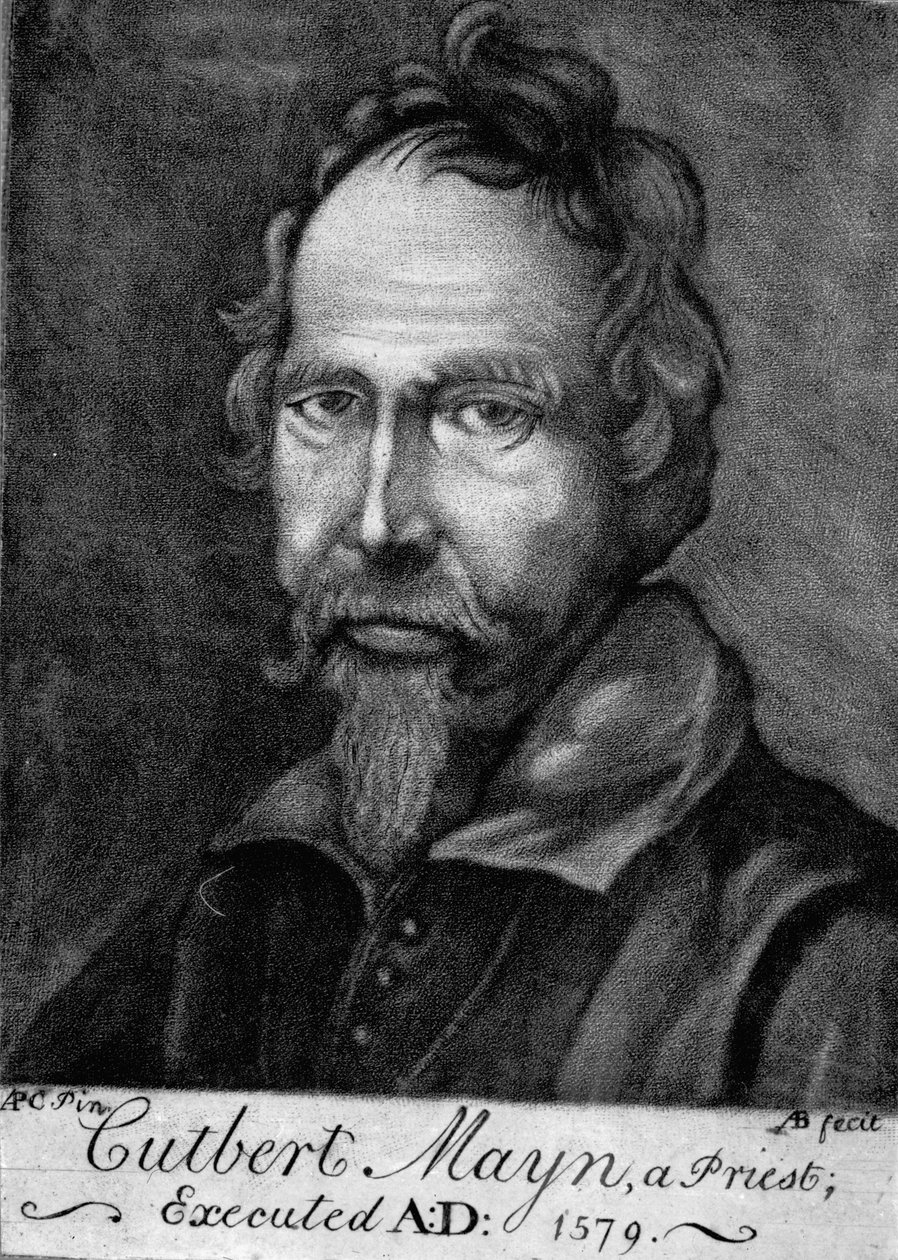 Cuthbert Mayne, 1579 od English School