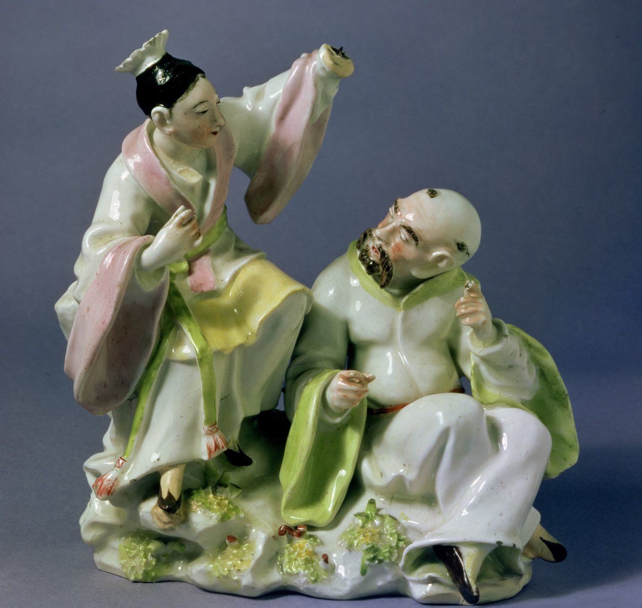 Derby group, rané období Blanche, cca 1750-54 (porcelán) od English School