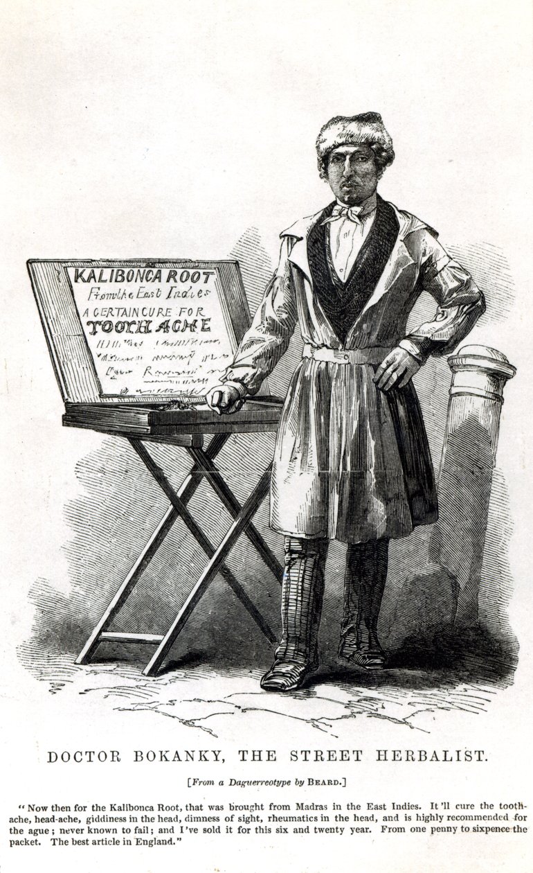 Doktor Bokanky, pouliční bylinkář od English School