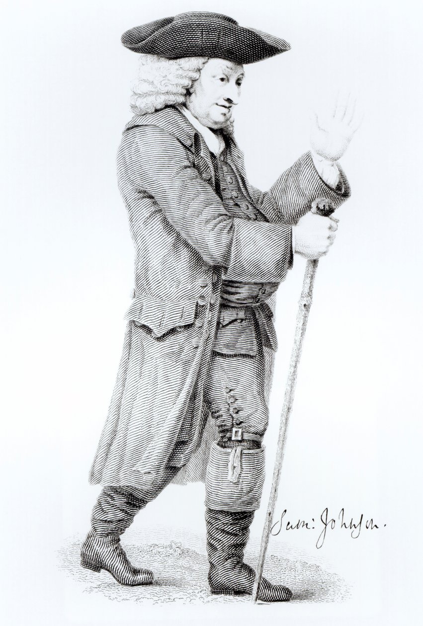 Dr Samuel Johnson (1709-84) (viz také 344380) od English School