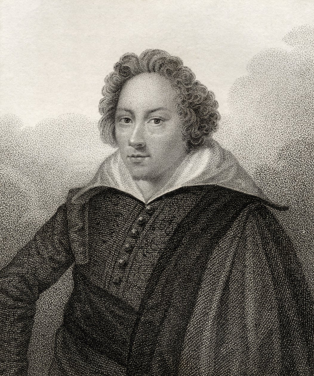Dudley North, ilustrace z „Katalogu královských a vznešených autorů, svazek III“, vydaného v roce 1806 od English School