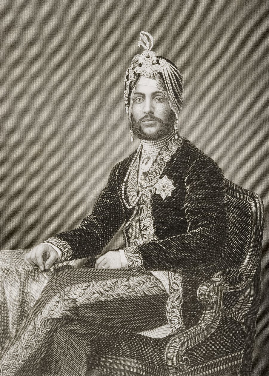 Duleep Singh (1838-93) od English School