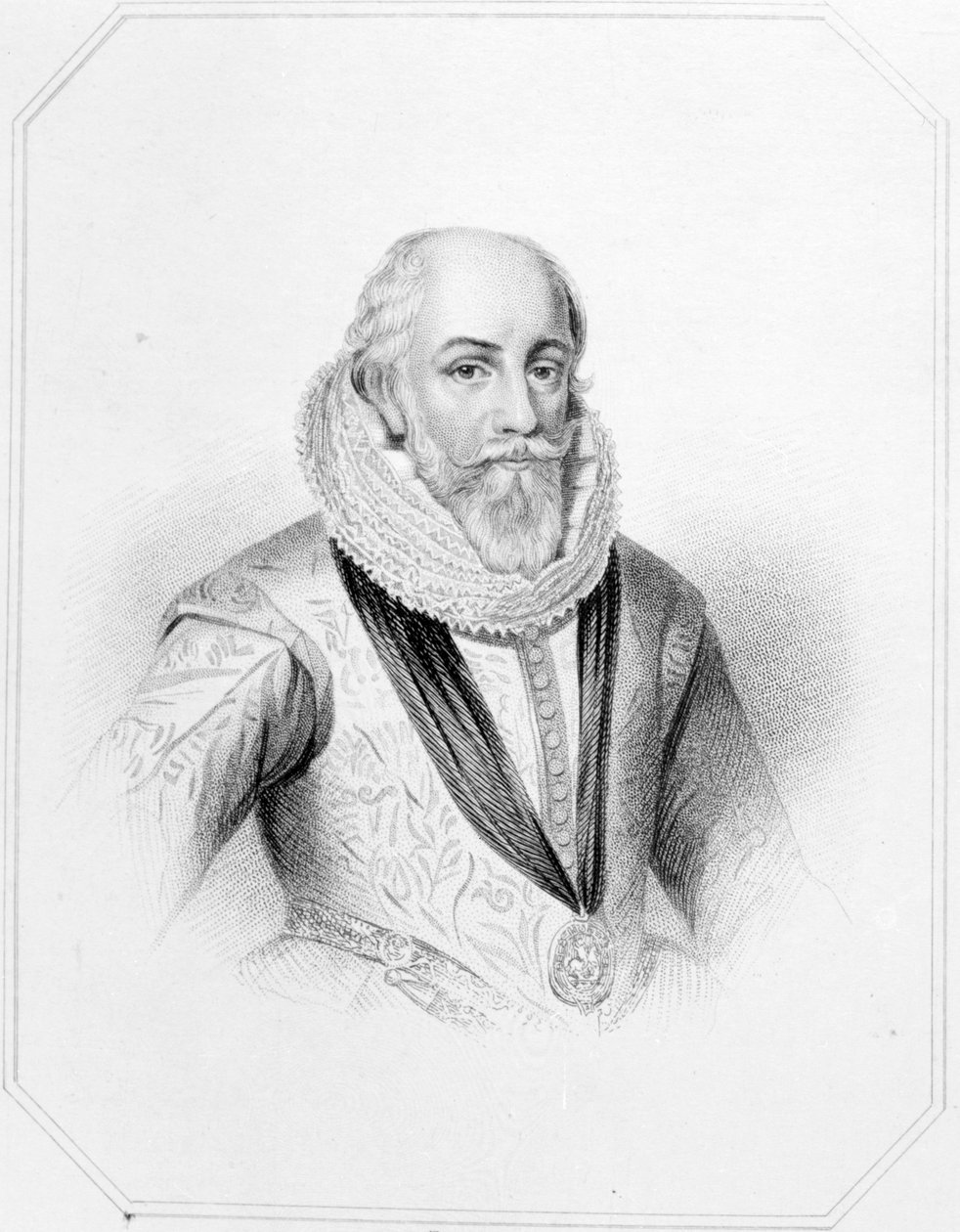 Edward Somerset, po rytině z ‚Lodge