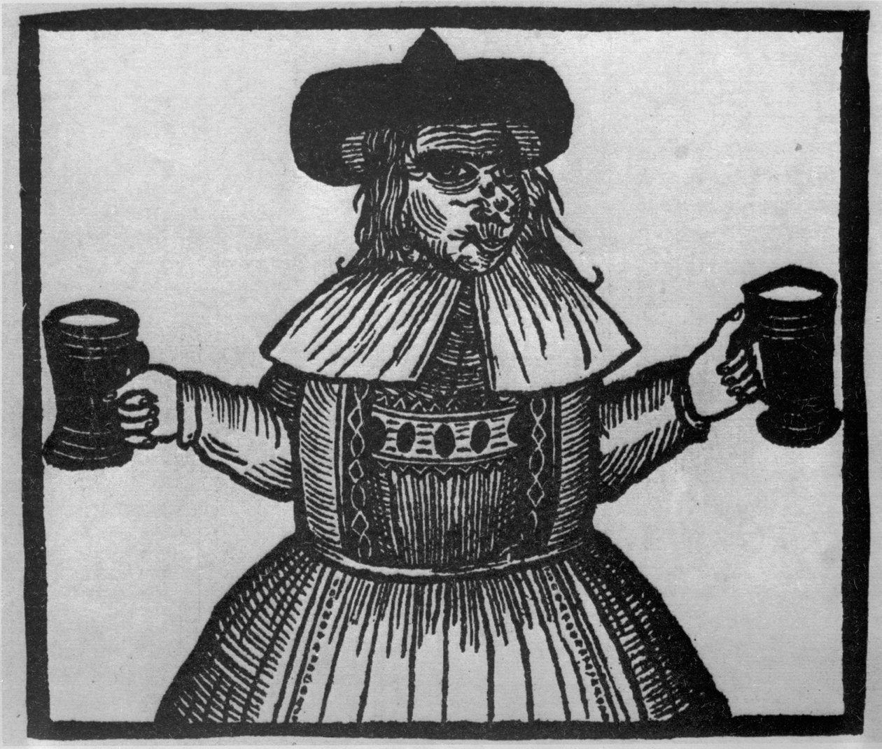 Elinour Rummin, dodavatel Pimlico Ale, kolem roku 1609 od English School