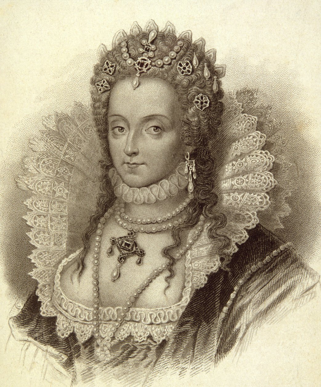 Alžběta I. (1533-1603) anglická královna od English School