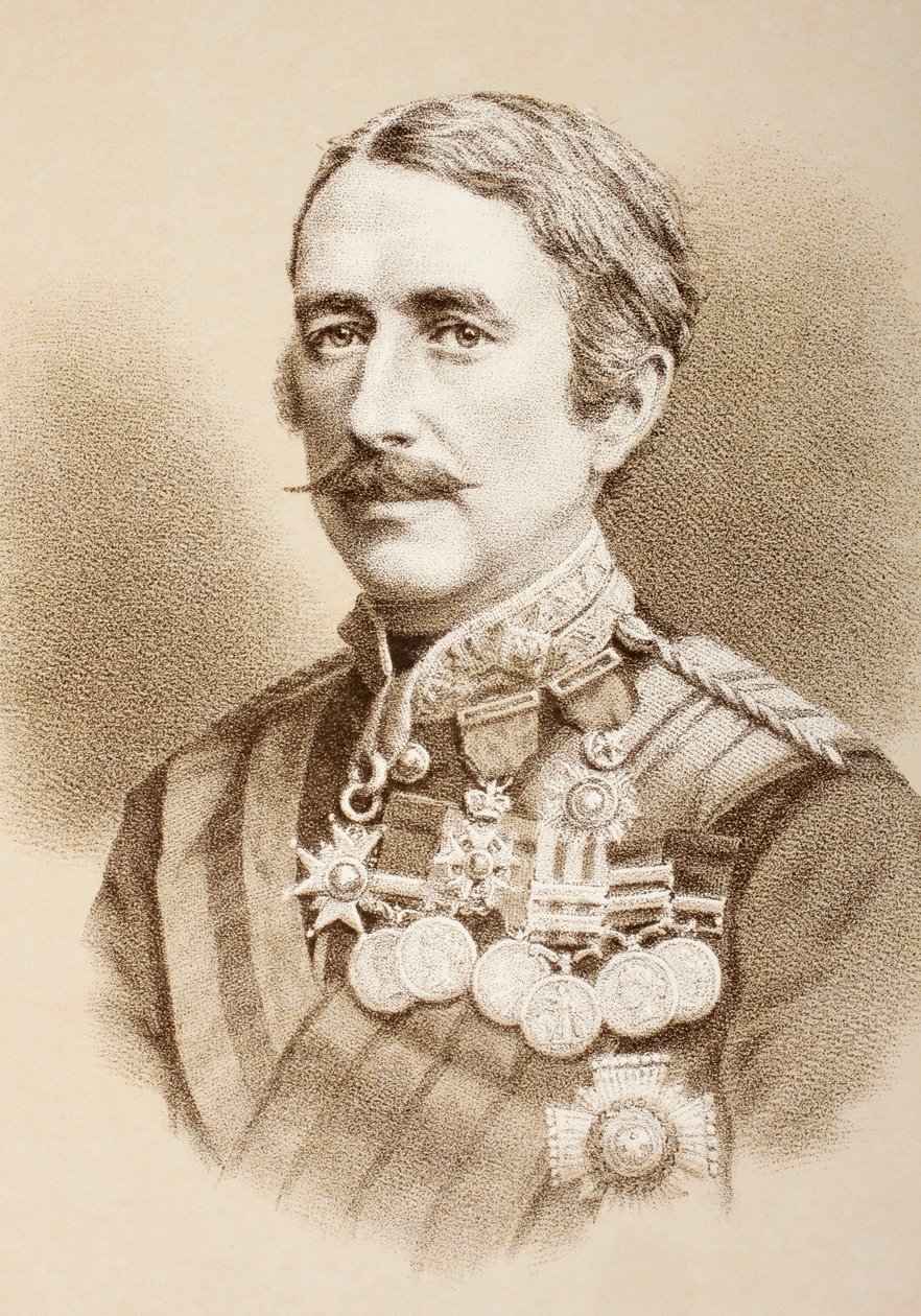 Polní maršál Garnet Joseph Wolseley, 1. vikomt Wolseley, kolem roku 1890 od English School