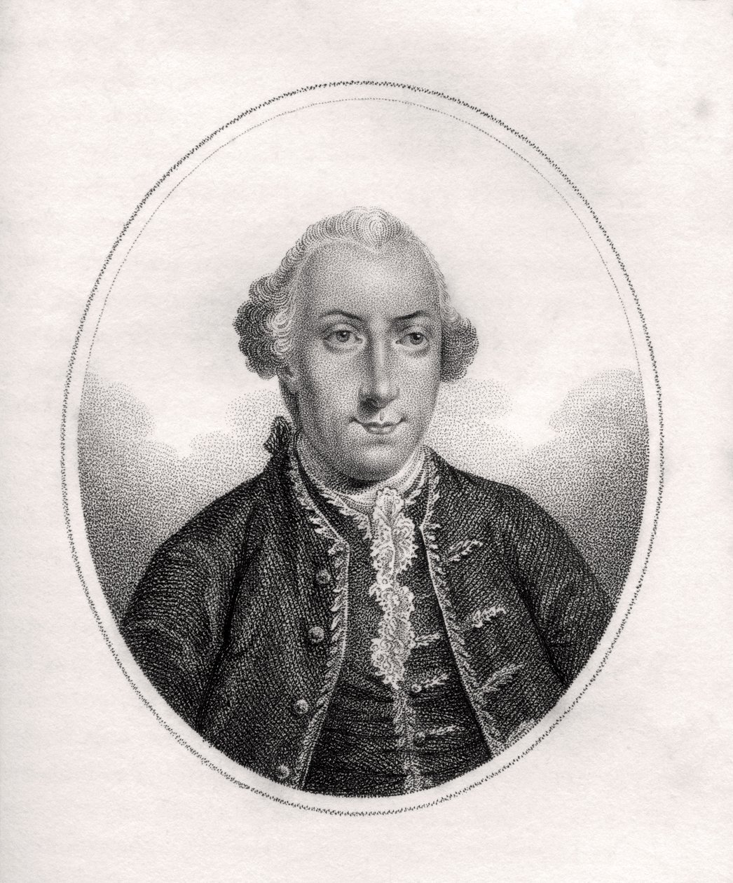 Frederick Calvert, ilustrace z „Katalogu královských a vznešených autorů, svazek V“, vydaného v roce 1806 od English School