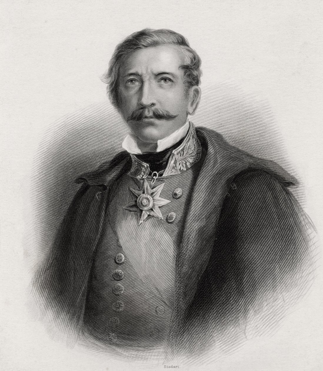 Generál Sir Archdale Wilson (1803-1874) od English School