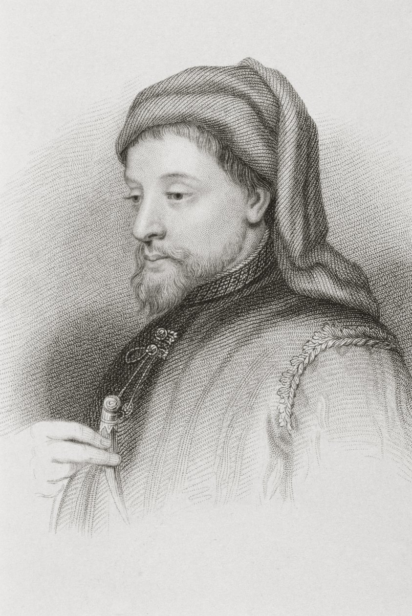 Geoffrey Chaucer (asi 134243-1400) od English School