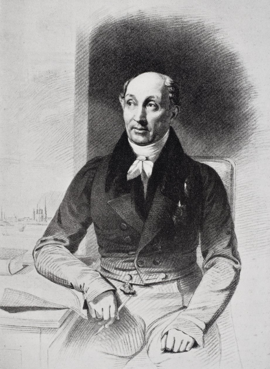 George Dawe (1781-1829) z „Života Charlese Lamba, svazek I“ od E.V. Lucas, publikoval 1905 od English School