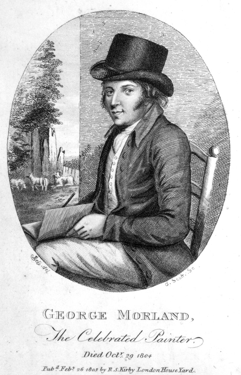 George Morland, vyrytý G. Scottem, 1805 od English School