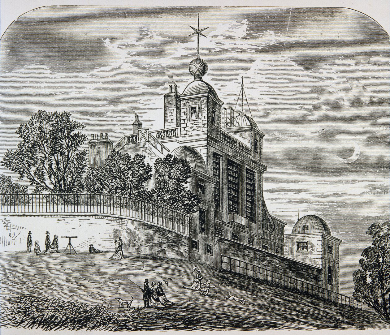 Greenwich Observatory, Anglie, z 