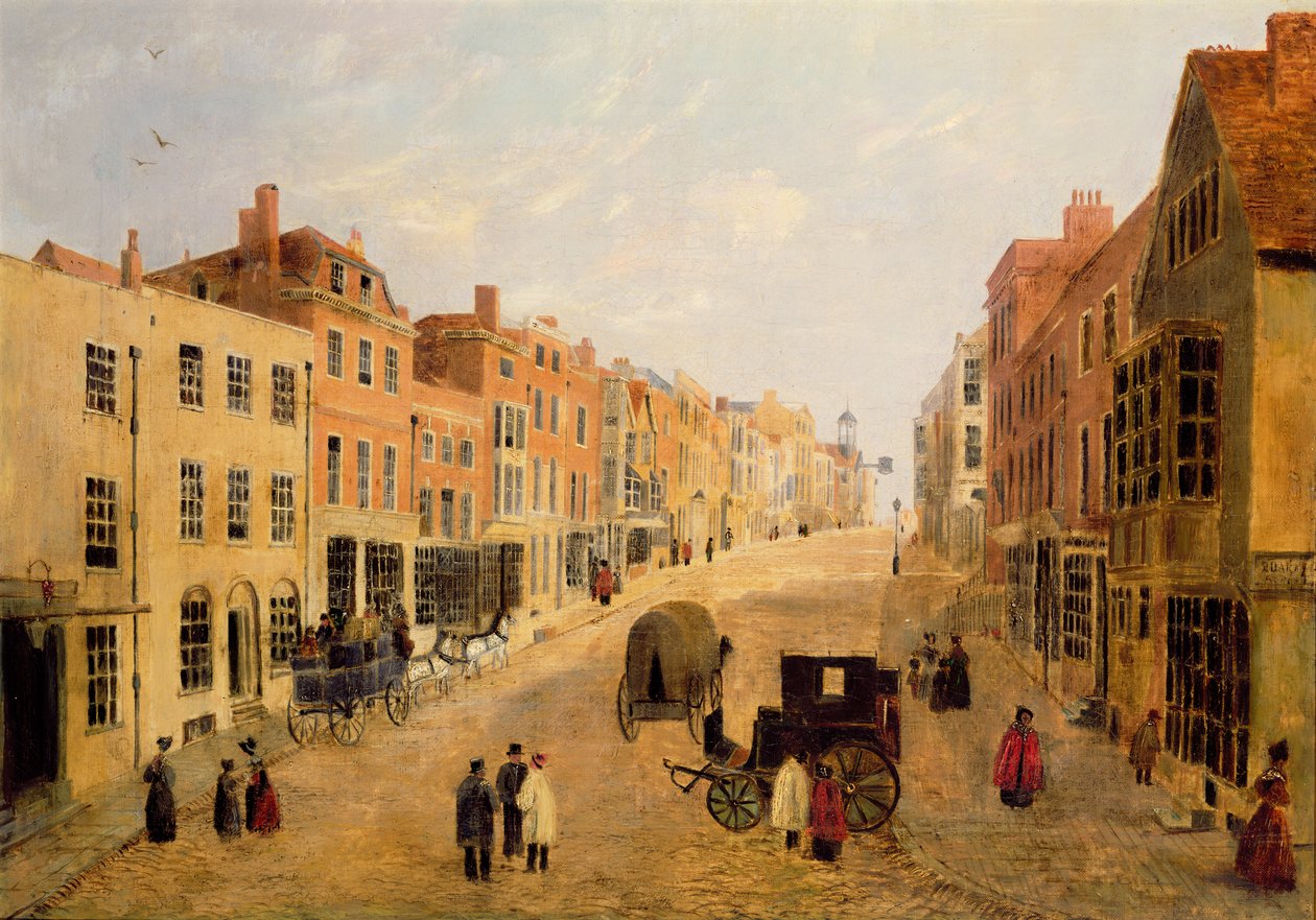 Guildford High Street, od English School