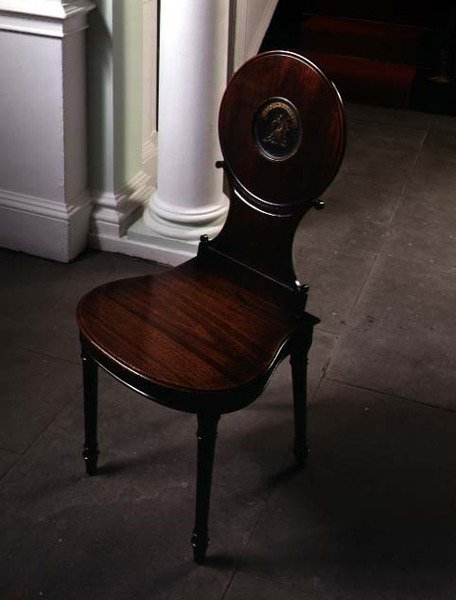 Síňové křeslo od Gillows of Lancashire, 1785 (mahagon) od English School