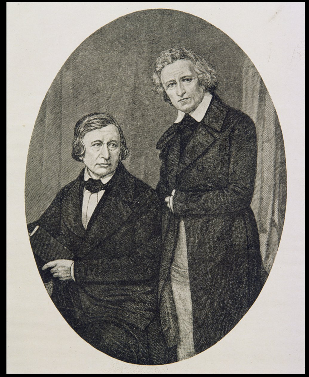 Jacob Ludwig Karl Grimm (1785-1863) a Wilhelm Karl Grimm (1786-1859) od English School