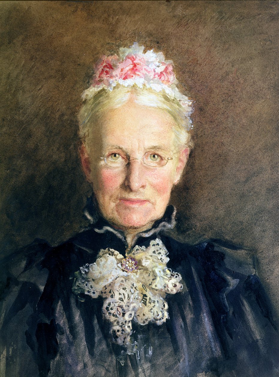 Jane Barnardová (1832-1911) kolem roku 1892 od English School