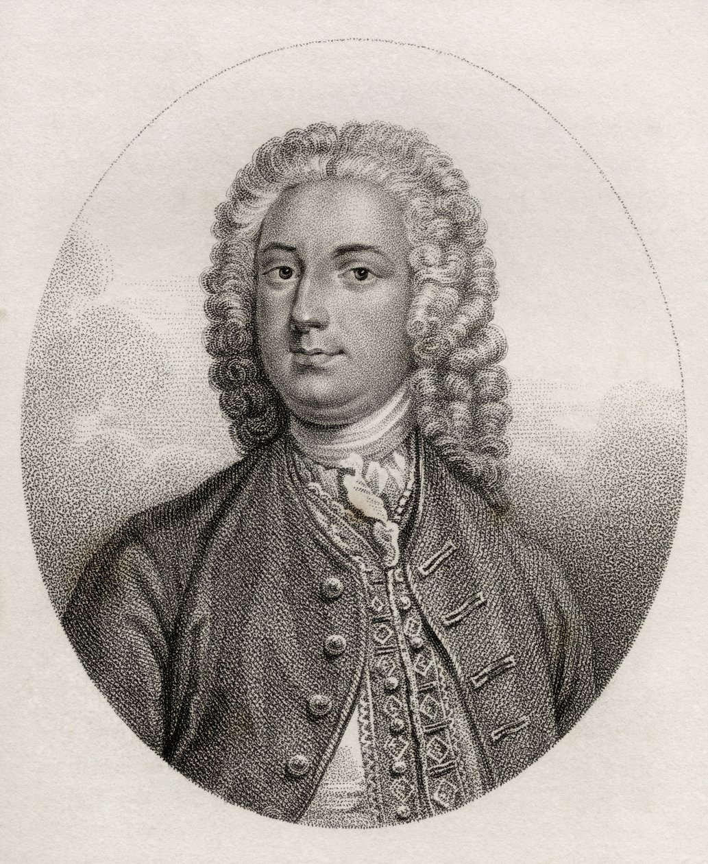John Boyle, ilustrace z „Katalogu královských a vznešených autorů, svazek IV“, vydaného v roce 1806 od English School