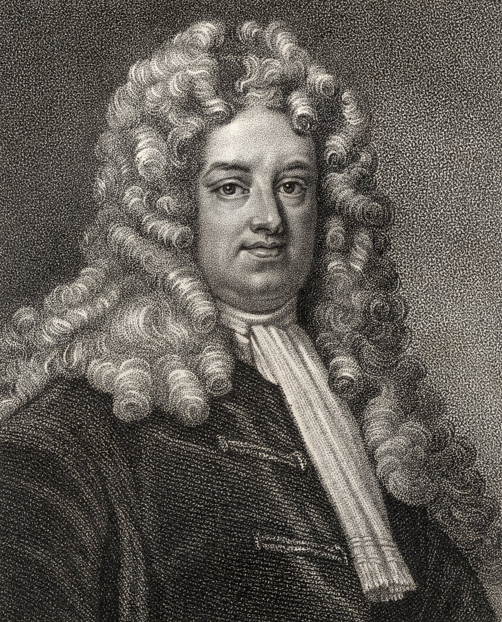 John Somers, vyryl Geremia, ilustrace z „Katalogu královských a vznešených autorů, svazek IV“, vydaného v roce 1806 od English School