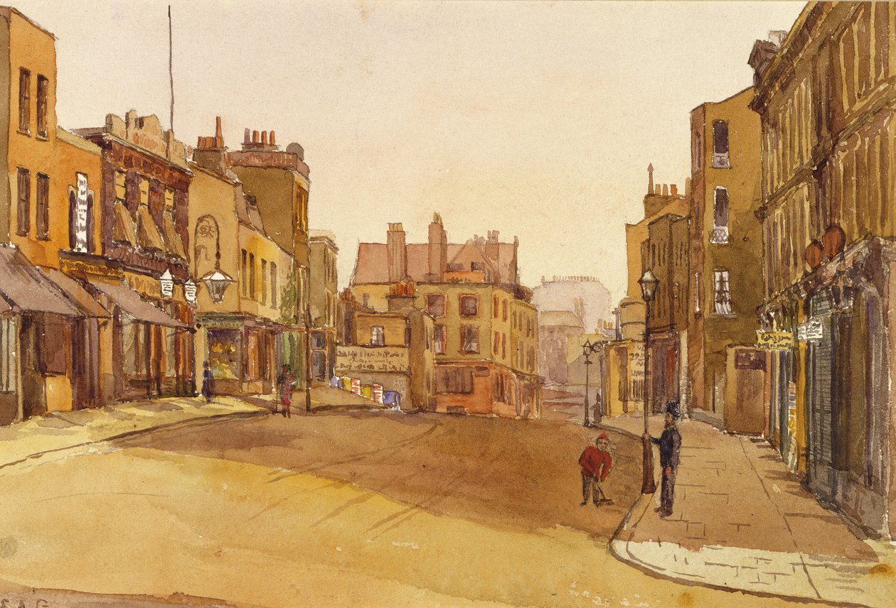 Kensington Church Street, 1892 od English School