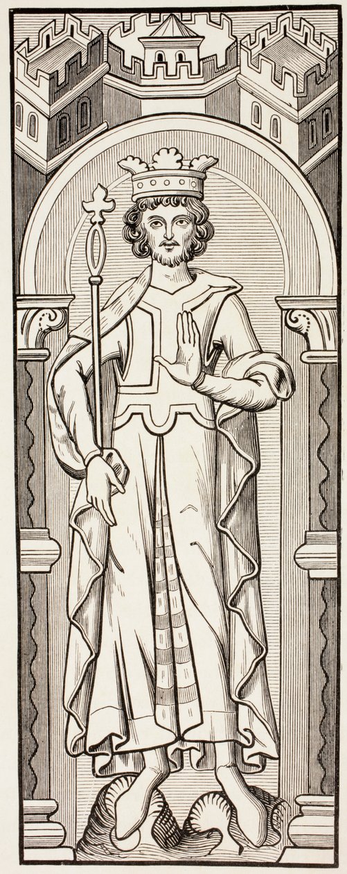 Francouzský král Filip III., kolem roku 1880 od English School