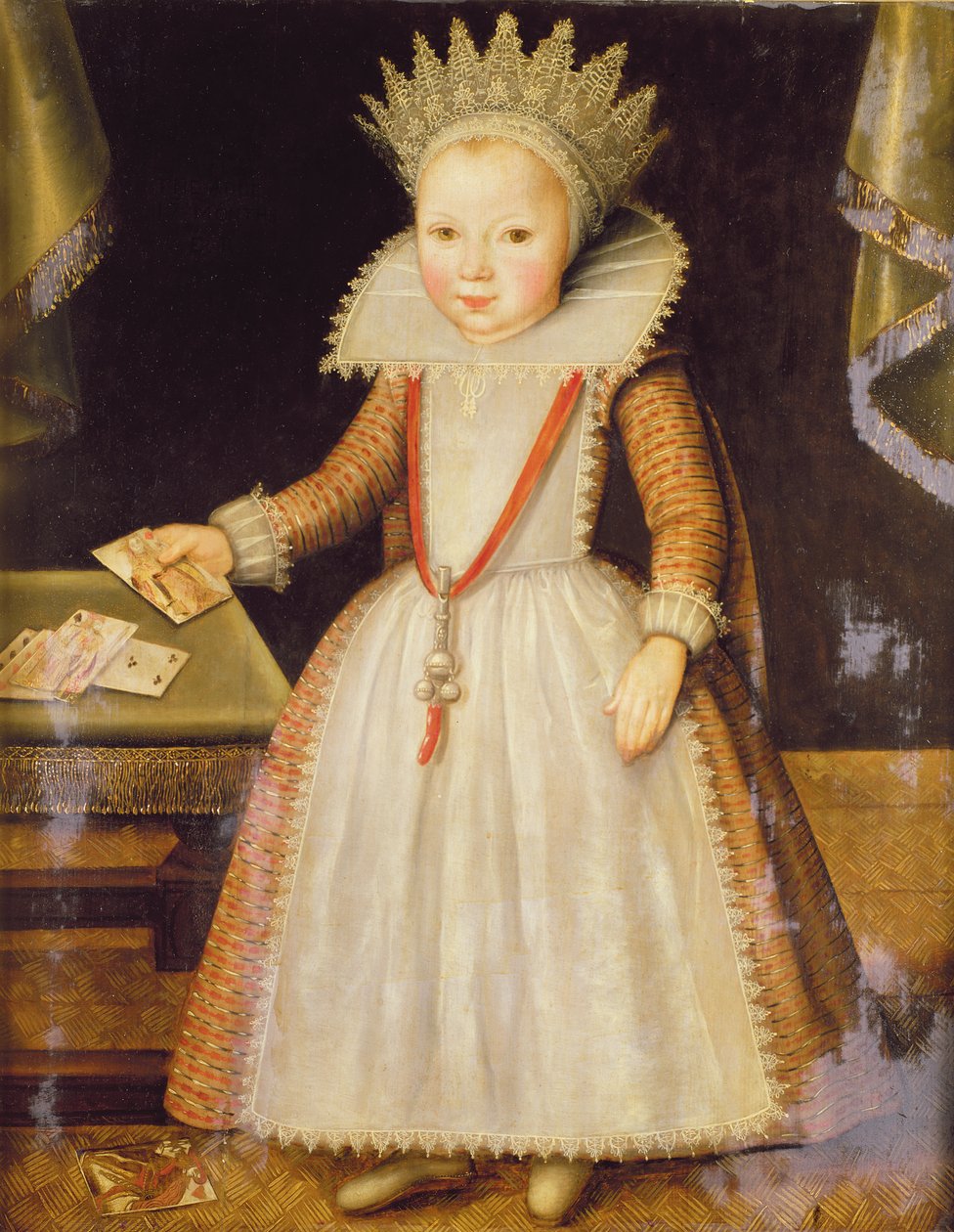 Lady Diana Russellová jako dítě od English School