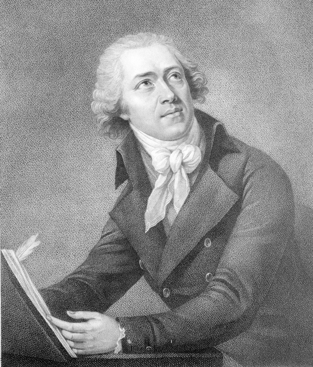 Leopold Kozeluch, rytý William Ridley, 1797 od English School