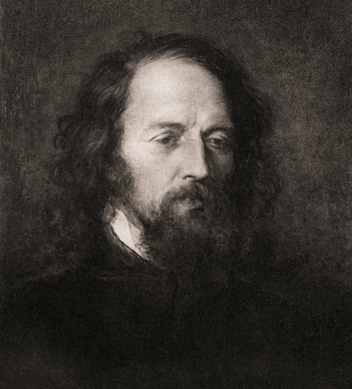 Lord Alfred Tennyson (1809-92) od English School