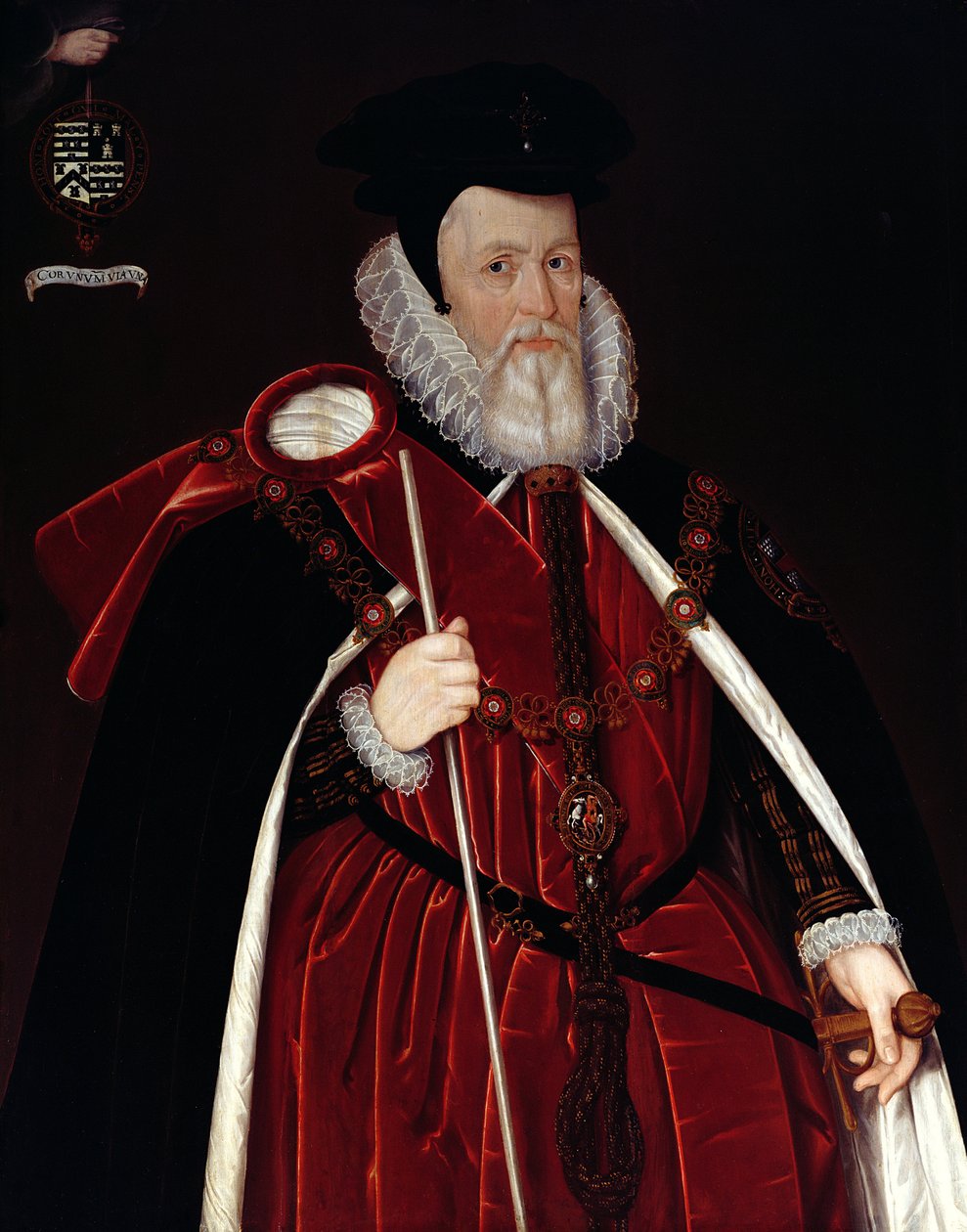 Lord Burghley (1520-1598) od English School