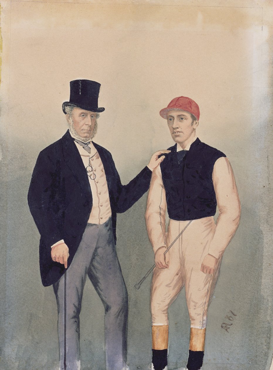 Lord Falmouth a Fred Archer (1857-86) od English School