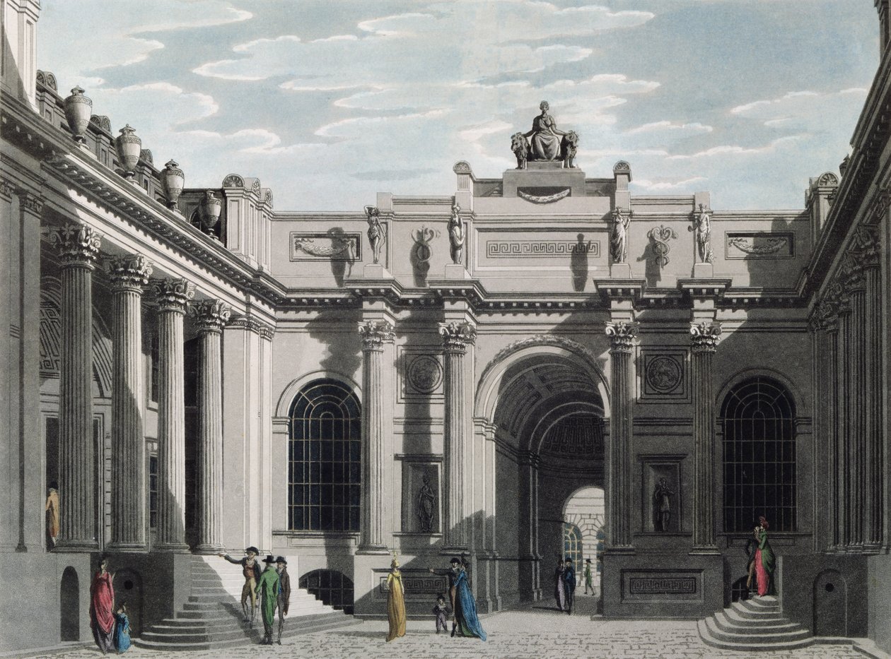 Lothbury Court, Bank of England 1801 od English School