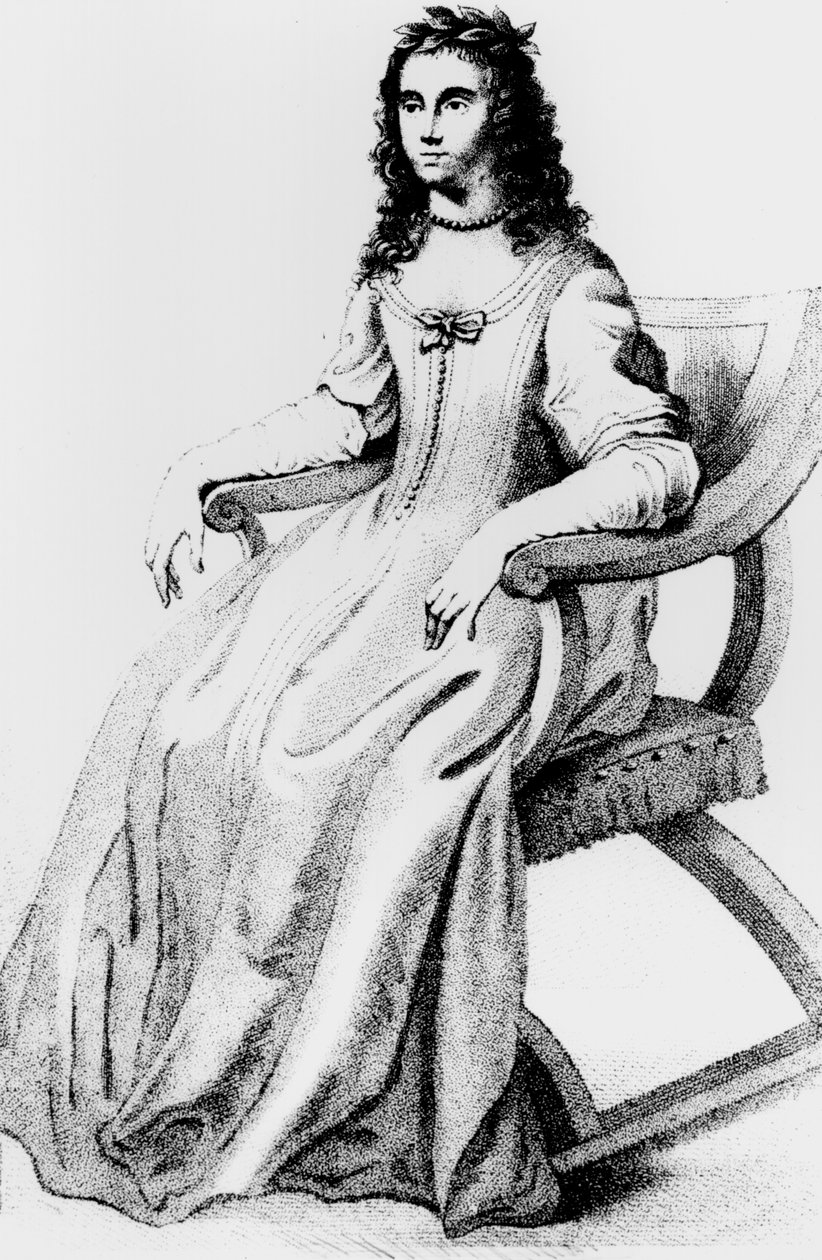 Margaret Cavendish, vévodkyně z Newcastlu (1624-74) od English School