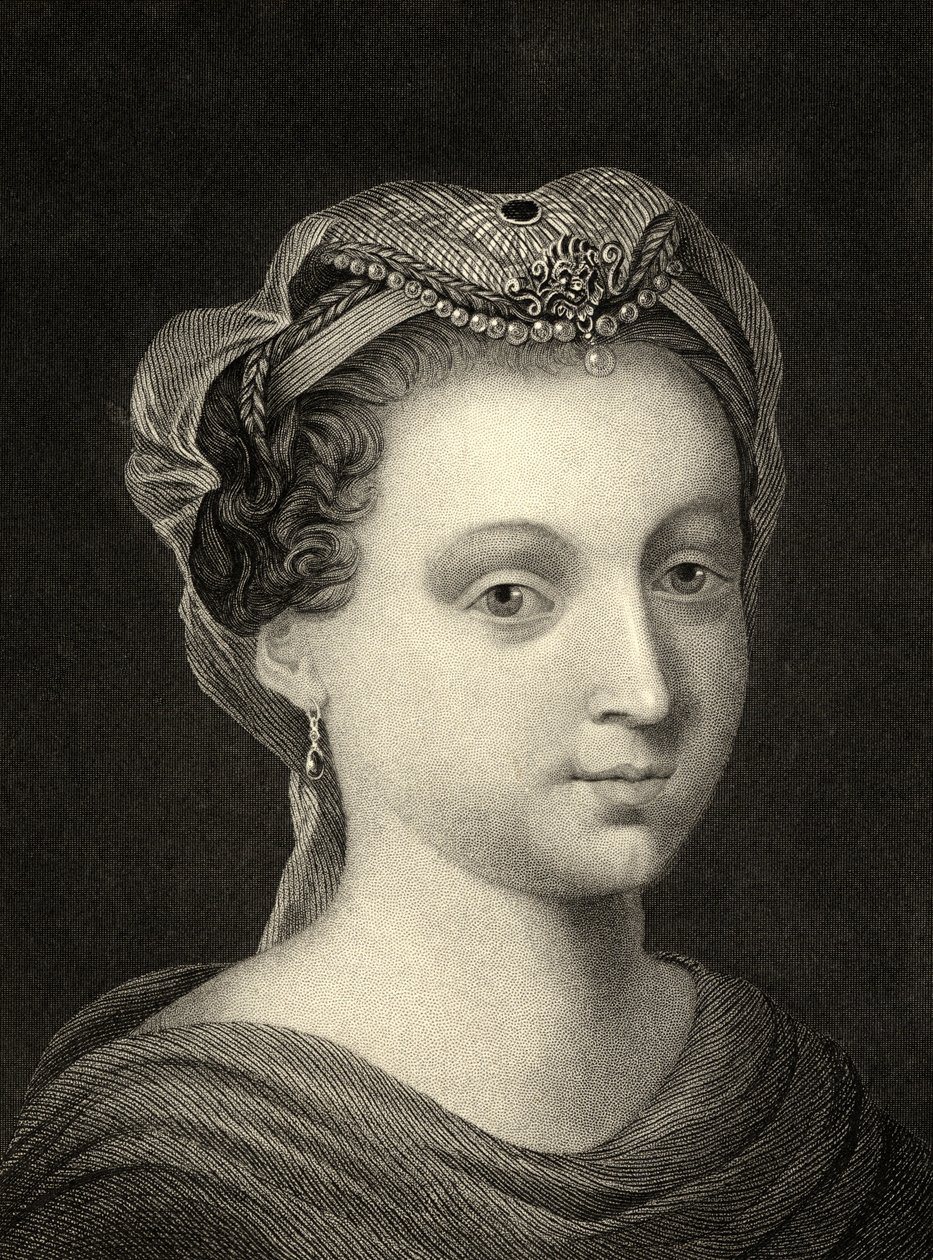 Mary Queen of Scots (1542-87) od English School
