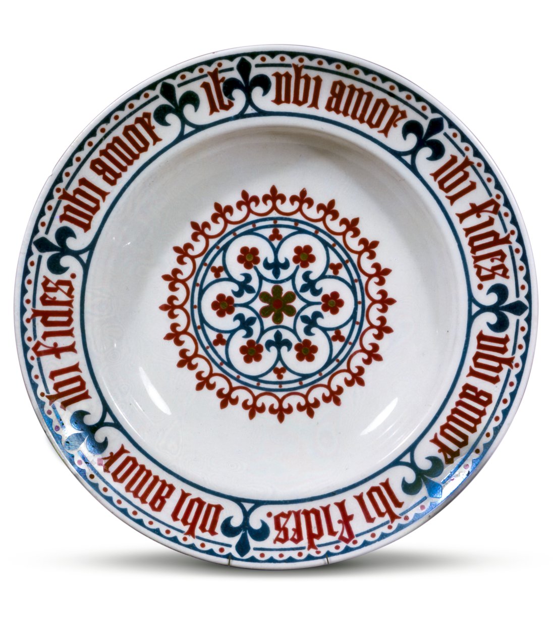 Mintonova mísa navržená Puginem, 1851 (keramika) od English School