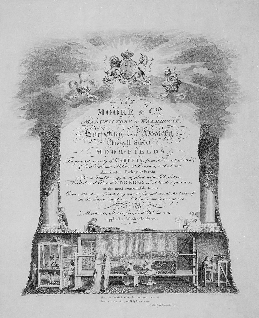 Moore und Co. Obchodní karta od English School