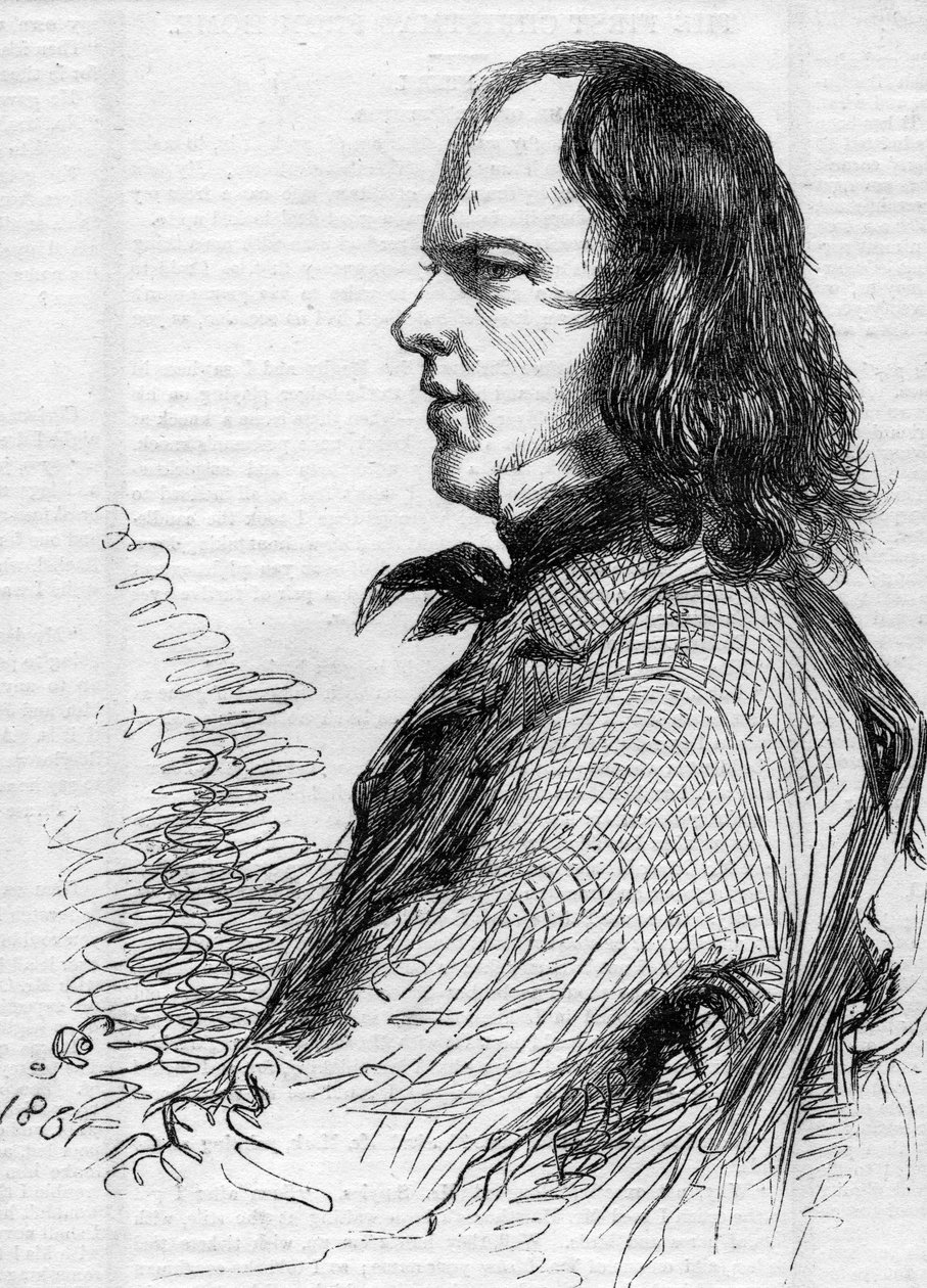 Pan George Lance, publikované v „The Illustrated London News“, 21. prosince 1861 od English School