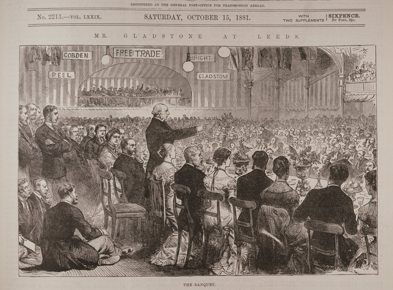 Pan Gladstone v Leeds: The Banquet, z 