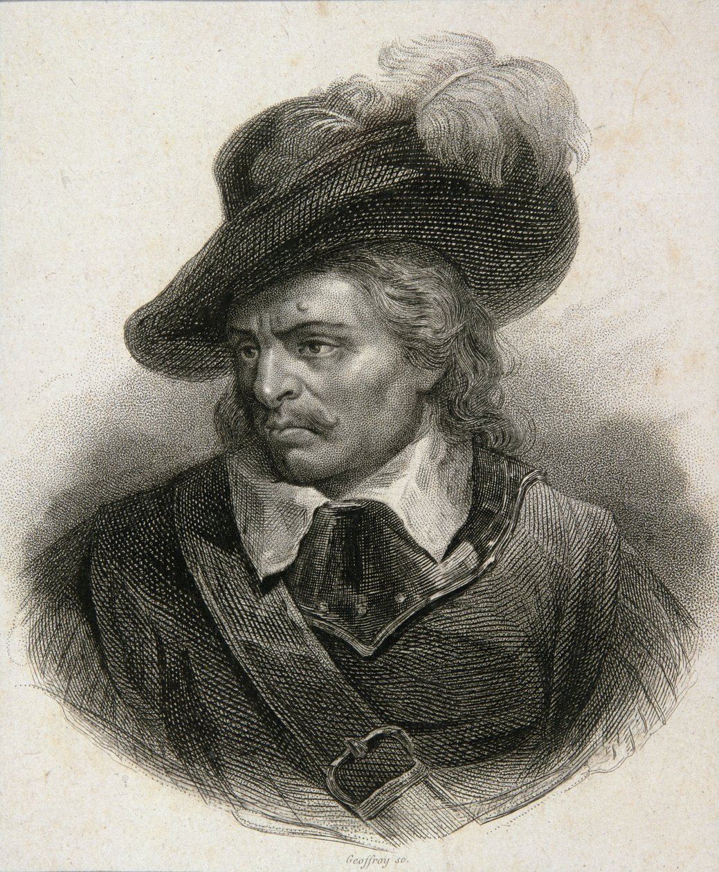 Oliver Cromwell (1599-1658) od English School