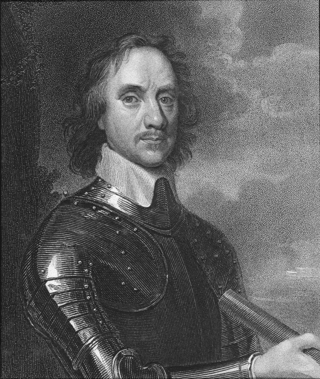 Oliver Cromwell (1599-1668) od English School