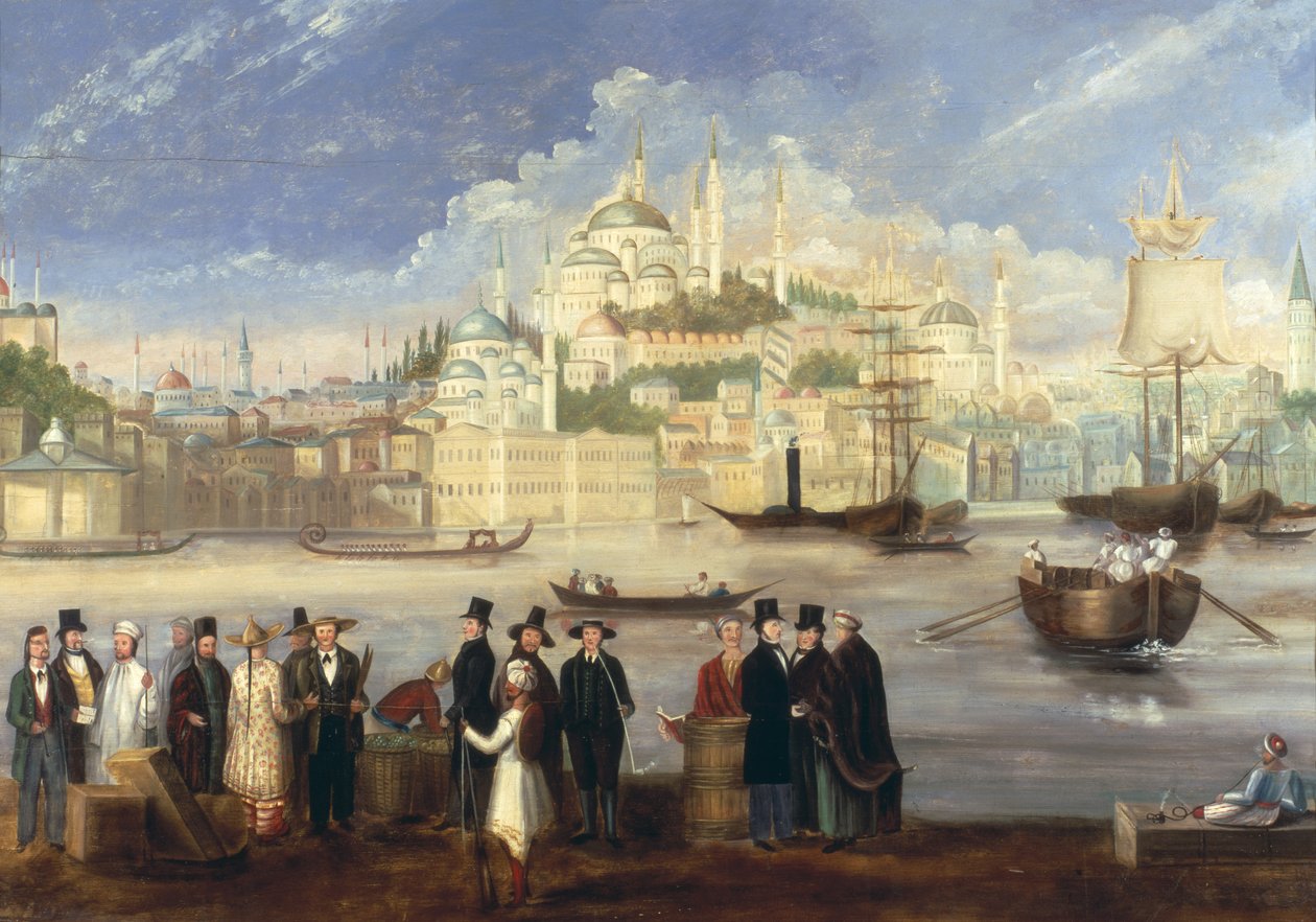 Na Bosporu, Istanbul od English School