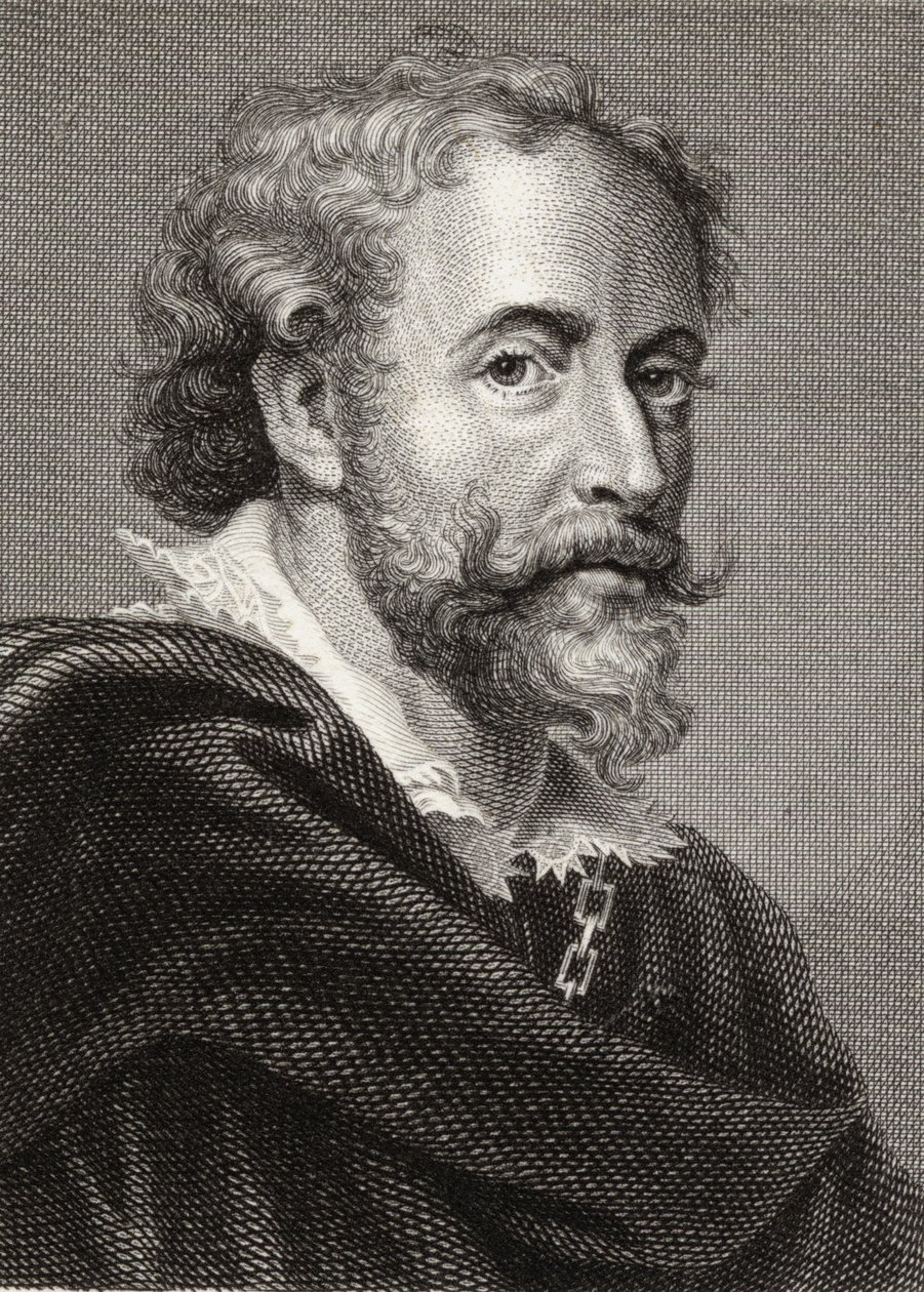 Peter Paul Rubens (1577-1640) od English School
