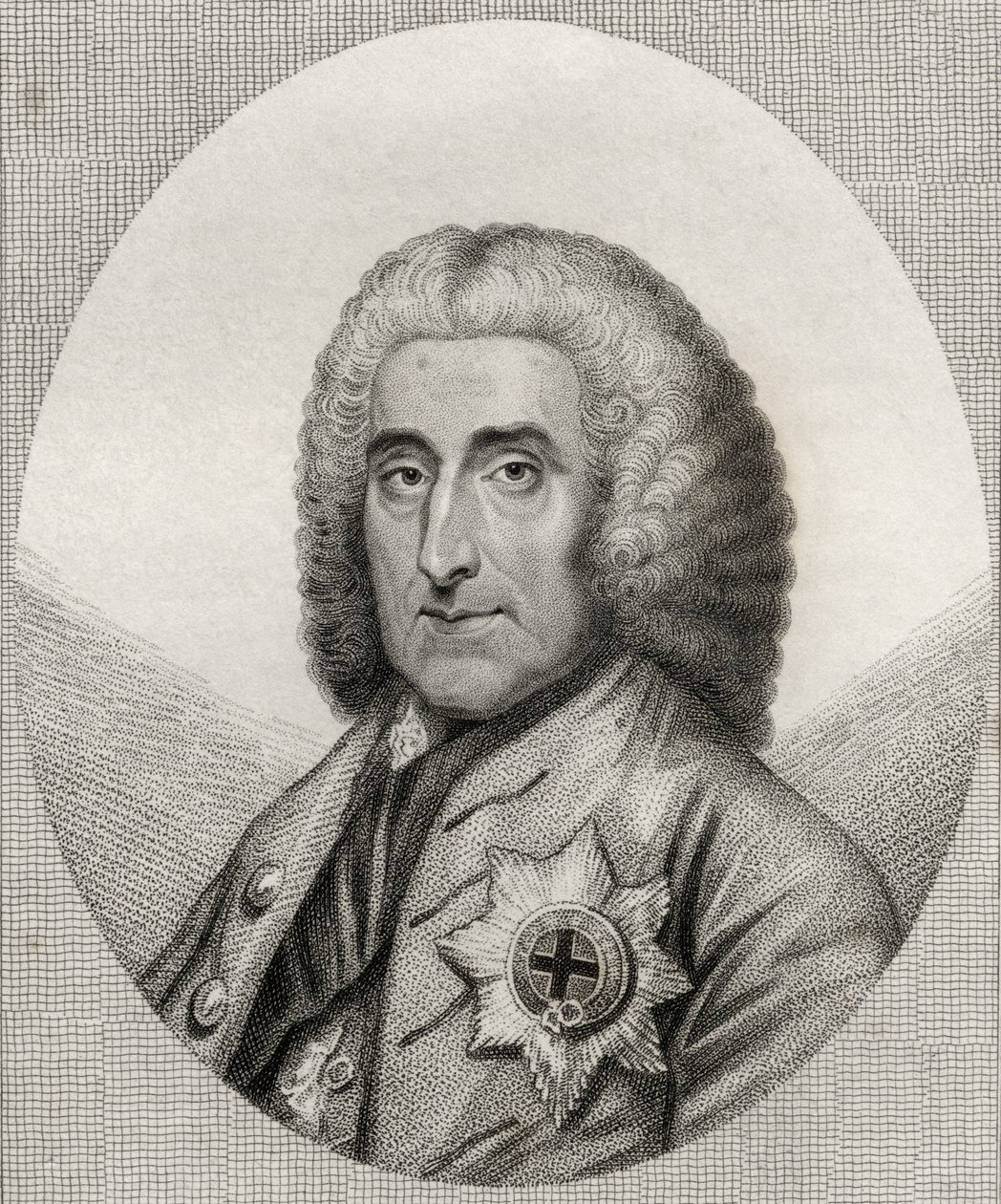 Philip Stanhope, ilustrace z „Katalogu královských a vznešených autorů, svazek IV“, vydaného v roce 1806 od English School