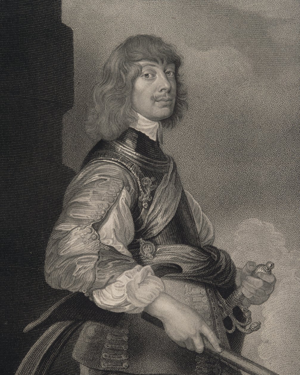 Portrét Algernona Percyho (1602-68) 10. hrabě z Northumberlandu, z „Lodge