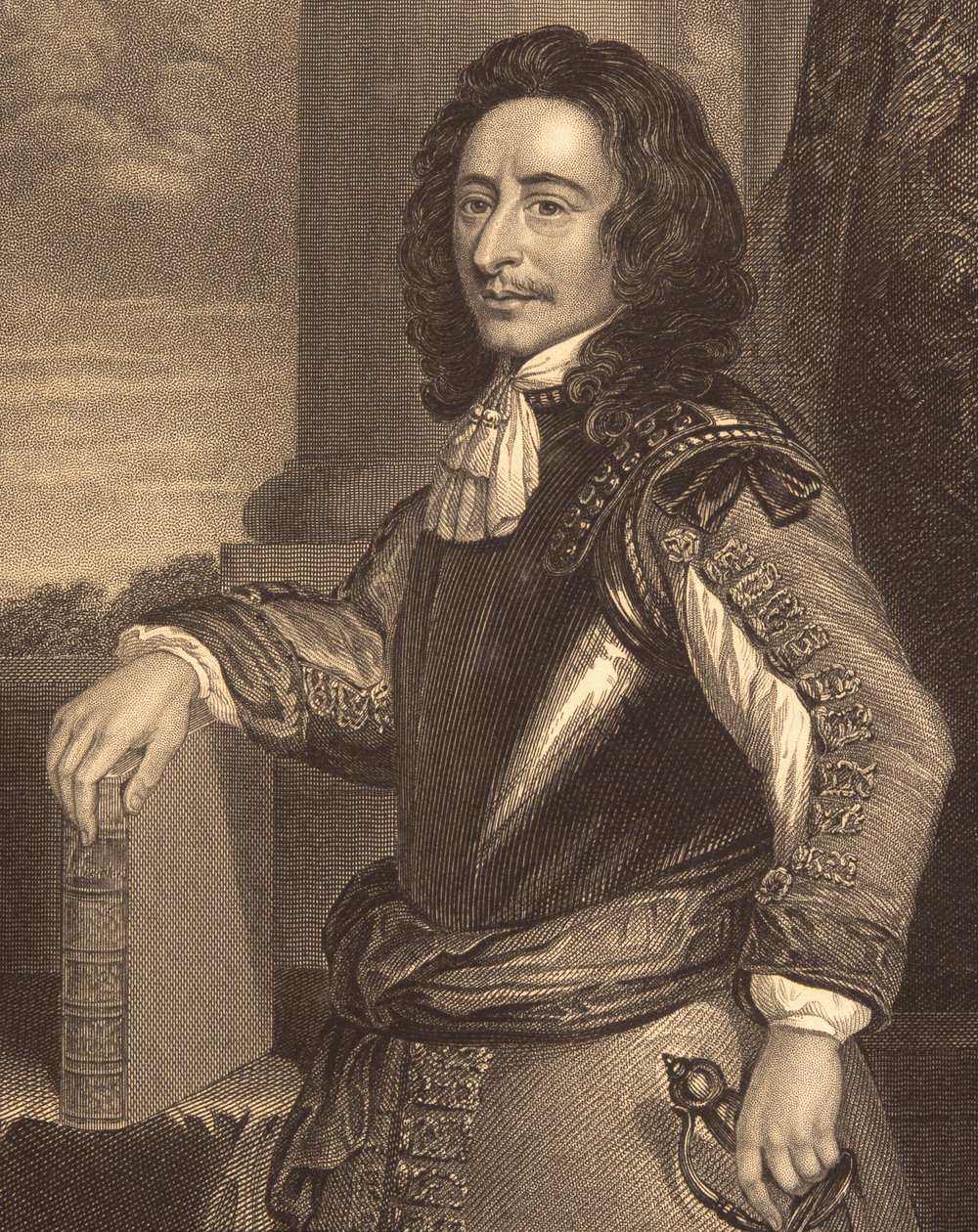 Portrét Algernona Sidneyho (1622-83) z 
